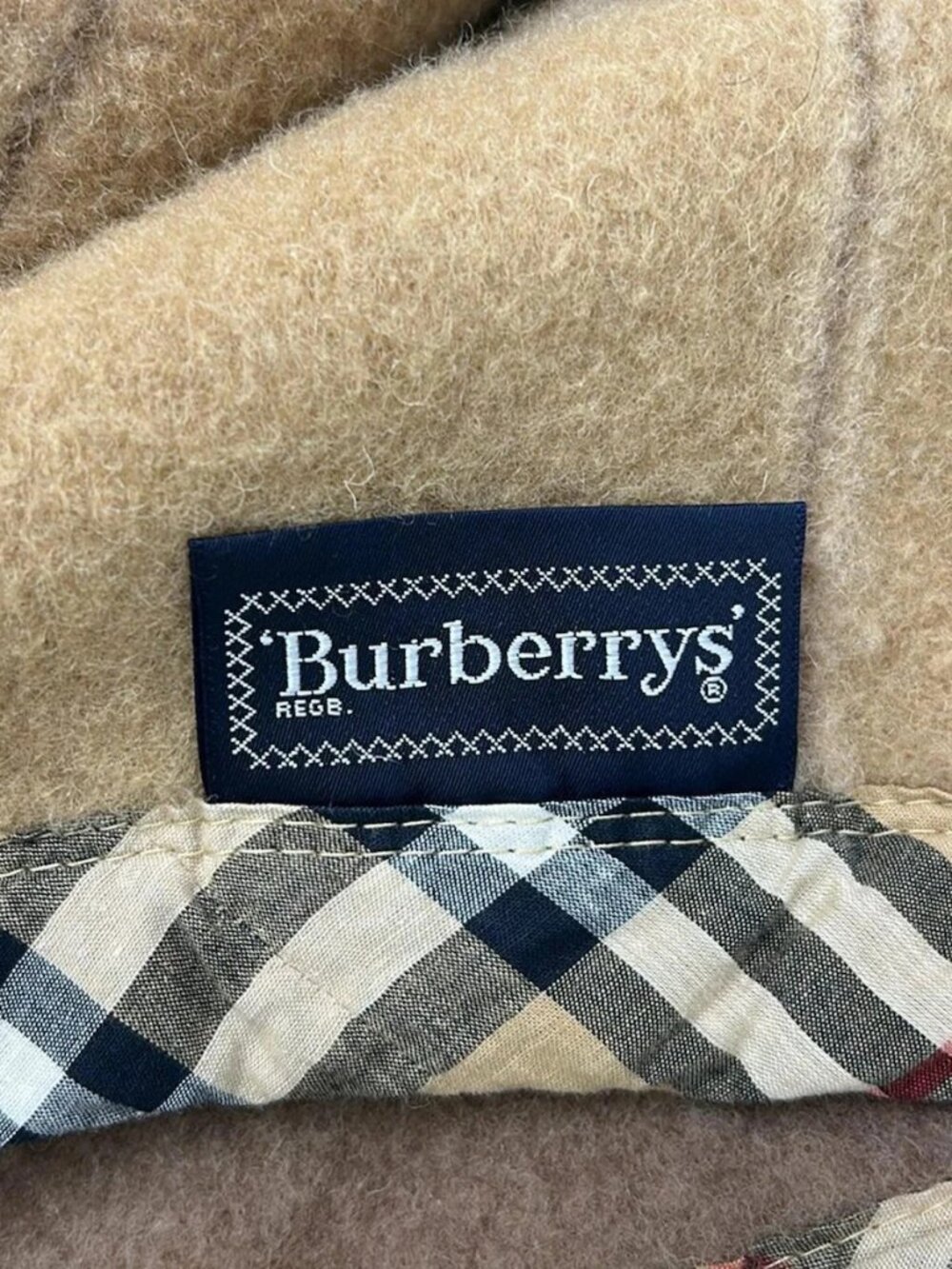 Burberry's - Brown Wool Accessory - Picture 3 of 6